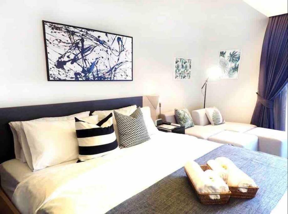 Stylish 1 Bedroom, Nice Pool,Bts Asok, Sukhumvit กรุงเทพมหานคร ภายนอก รูปภาพ
